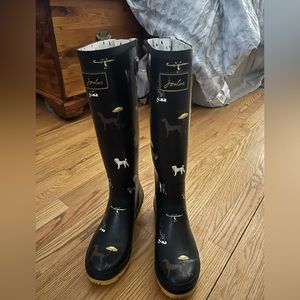 Joules Dog Rain Boots